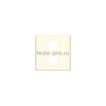 Fede Монтажная плата для механизмов с двумя коннекторами, бежевый, FEDE